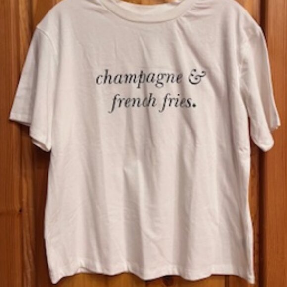 Kate Spade Champagne and French Fries Tshirt from Target - Picture 1 of 5